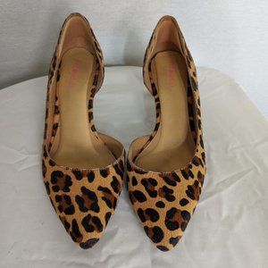 Calf hair d'Orsay kitten